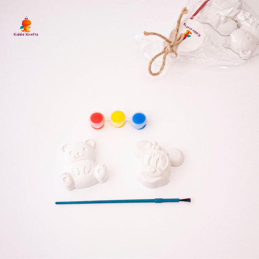 Teddy & Minnie Paint Party Favor