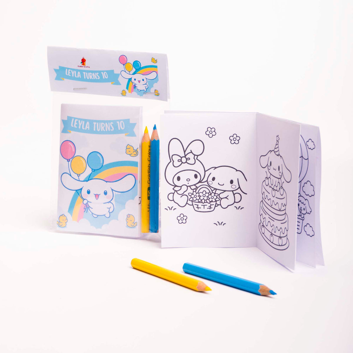 Cinamon Roll Coloring Pack