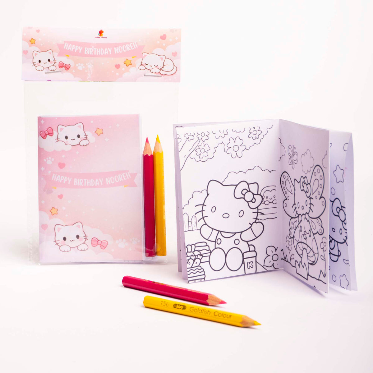 Kitty Coloring Pack